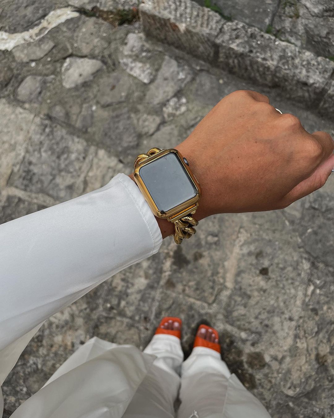 Goddess Stainless Steel Chain Strap