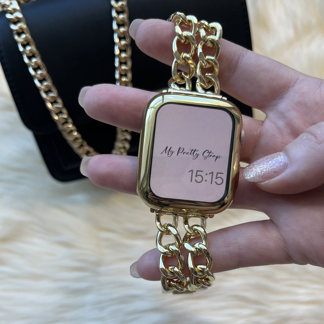 Double Chain Stainless Steel Strap