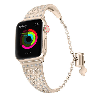 Blossom Stainless Steel Apple Watch Band