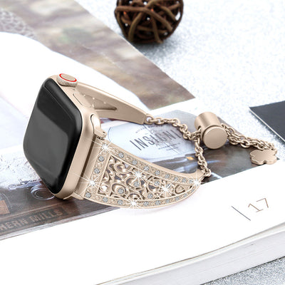 Blossom Stainless Steel Apple Watch Band